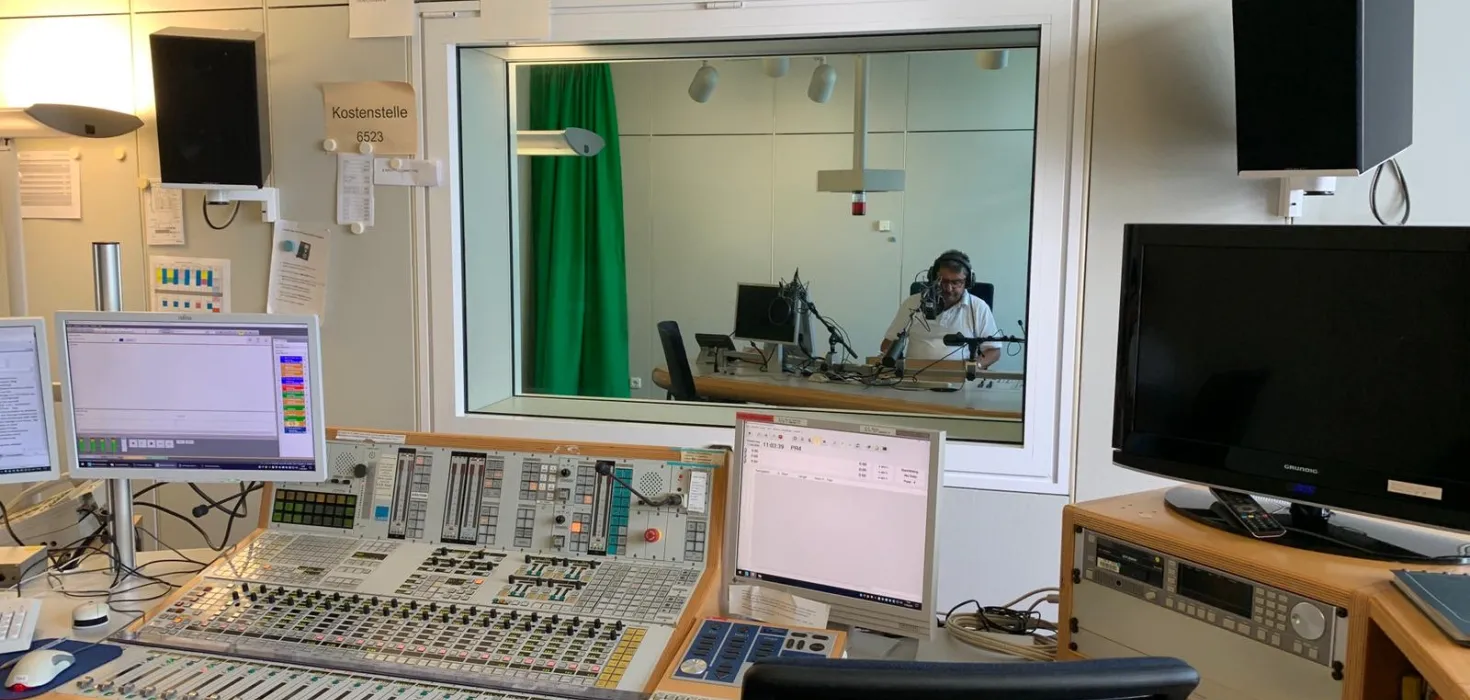 Studio at Hessischer Rundfunk