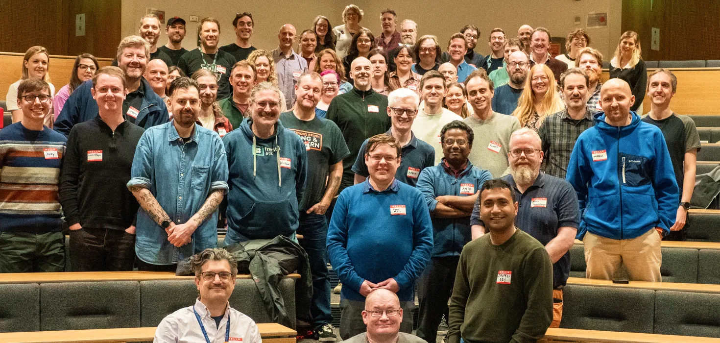 Attendees at DrupalCamp Scotland 2025