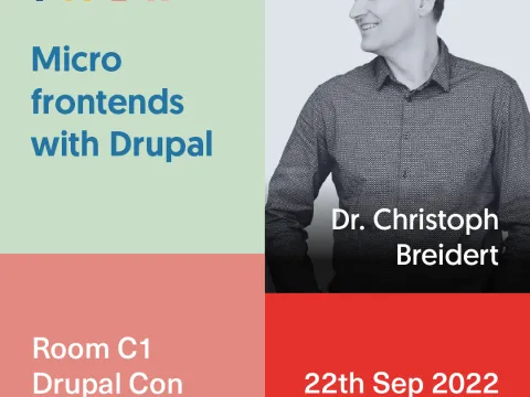 Christoph DrupalCon Prague talk