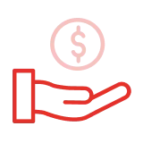 Competitive salary icon