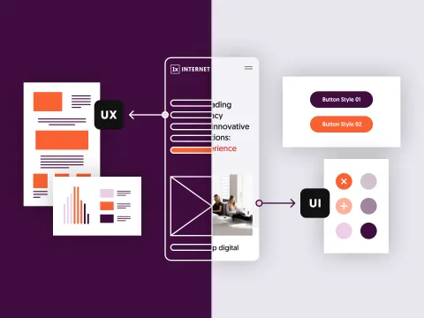 UX/ UI-Design Entwürfe