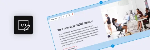 Display der Frontend-Bearbeitungsfunktionen