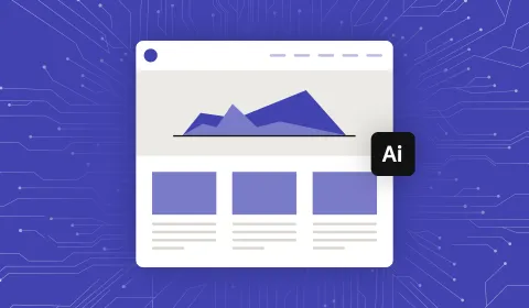 Screenshot of an AI application prototype