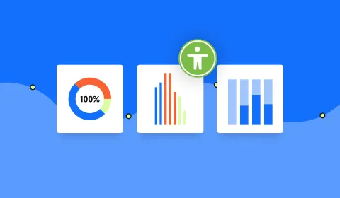 Three cards with monitoring metrics and green icon of a person