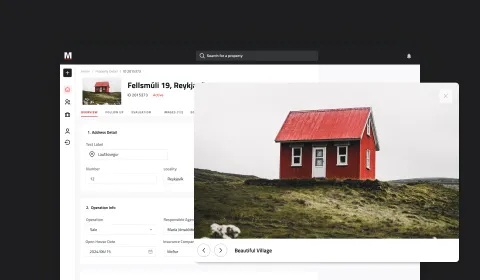 Property details page in the Homemaker system