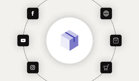 A chart showing automated publishing across multiple channels