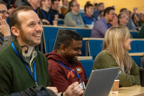 Attendees at DrupalCamp England