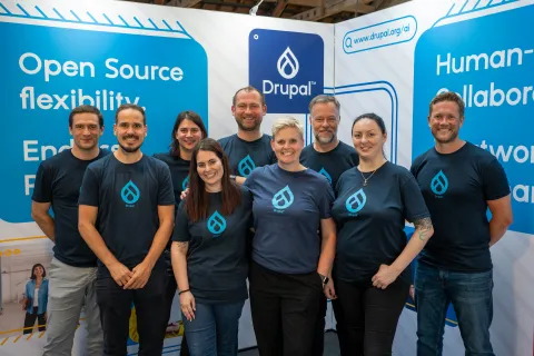 Drupal AI Initiative Team at AI Summit in London 2025