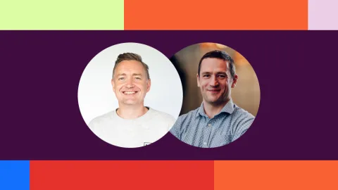 Photos of Christoph Breidert (1xINTERNET) and Frederik Wouters (Dropsolid)