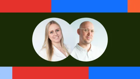 Photos of Norman Kämper-Leymann (1xINTERNET) and Svitlana Fedchenko (1xINTERNET)