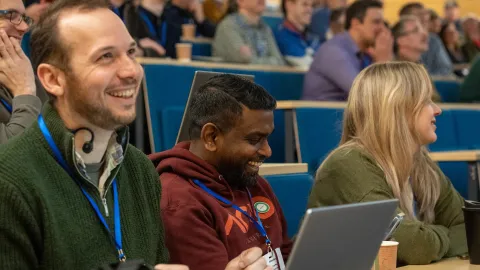 Attendees at DrupalCamp England
